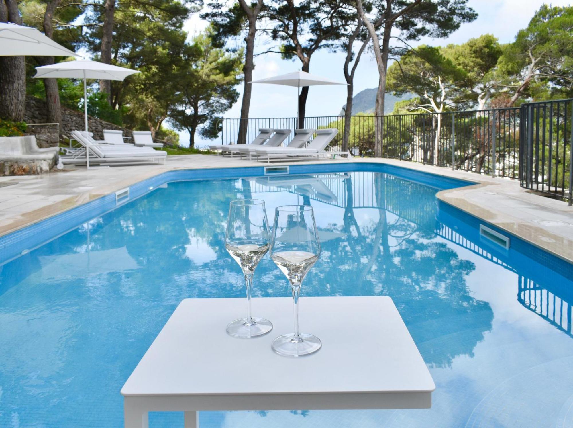 Villa Lia Hotel カプリ エクステリア 写真