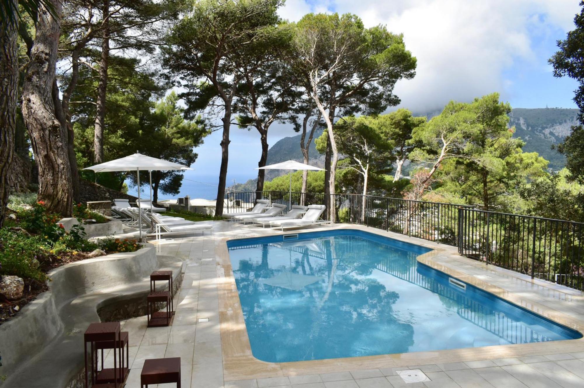 Villa Lia Hotel カプリ エクステリア 写真